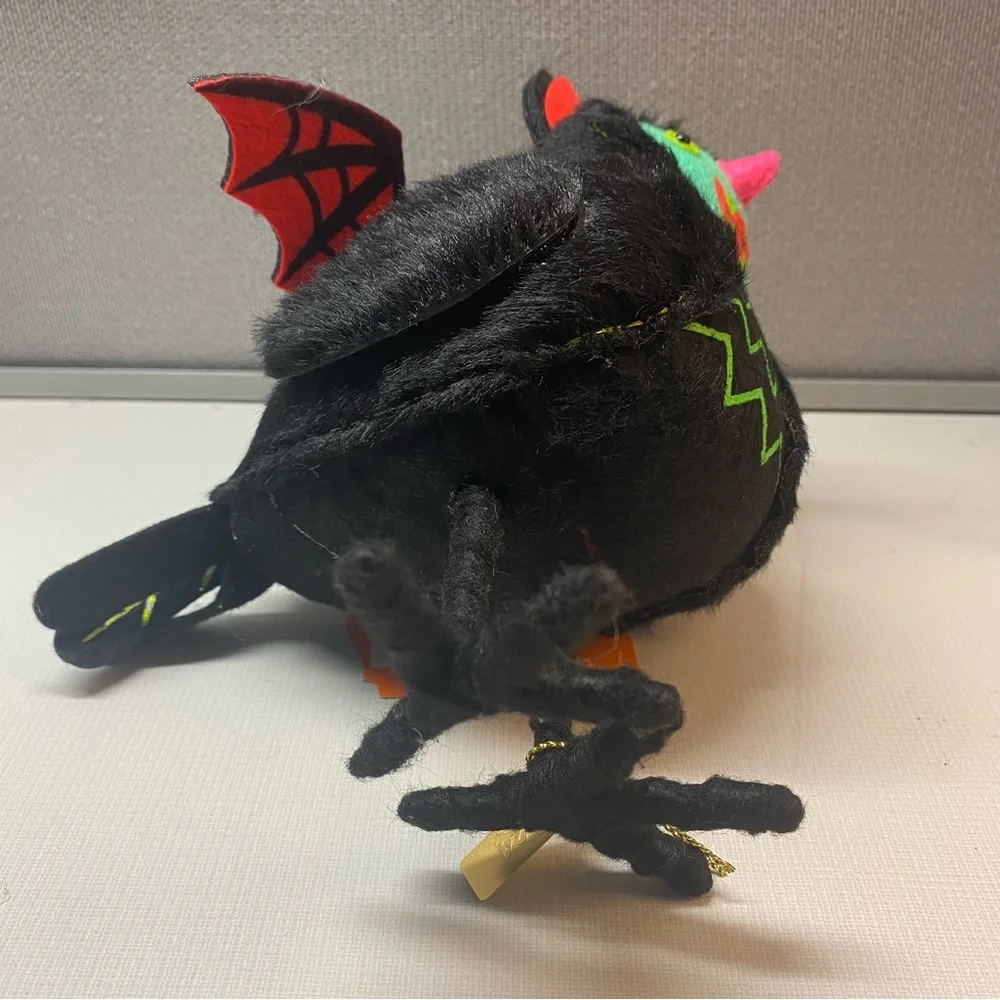 Batrick Bat Target Featherly Friends Hyde & Eek Felt Halloween Bird NEW